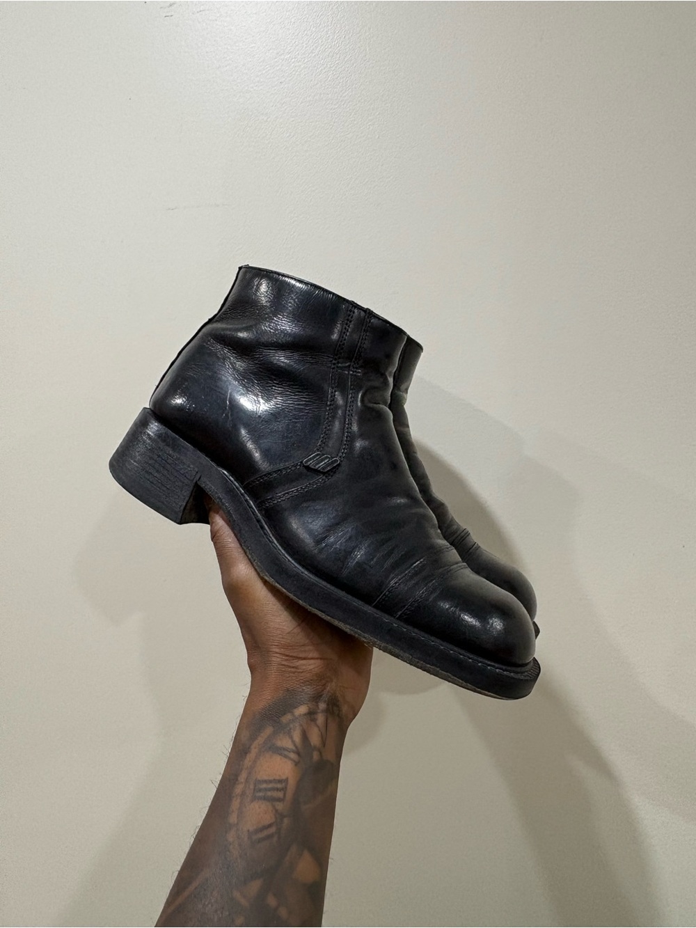 Vintage Leather Chelsea Boots